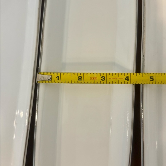 3 Towle Silversmiths Fine Bone China White Rectangular Serving Platters - Picture 7 of 7